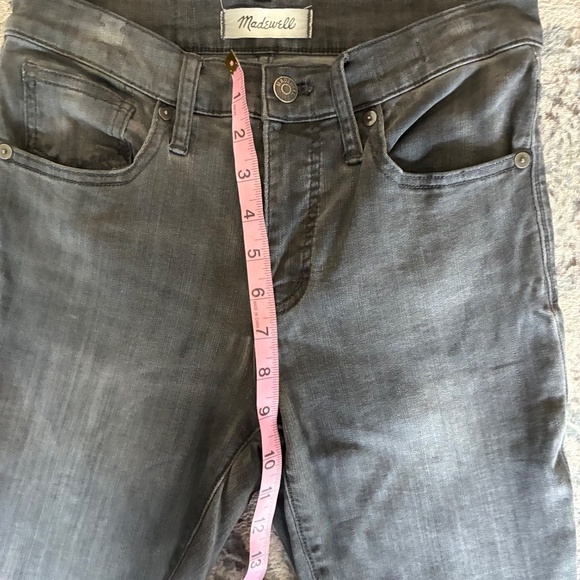 Madewell 9” High-Rise Skinny Jeans Size 26 Black Wash – Classic, Sleek, Stretch - Picture 7 of 8